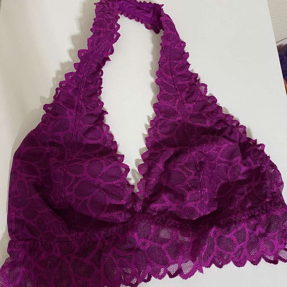 Purple PINK bralette